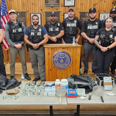 Fentanyl, firearms and cash seized during a major drug bust - Hearst Television photo via news-usa.today