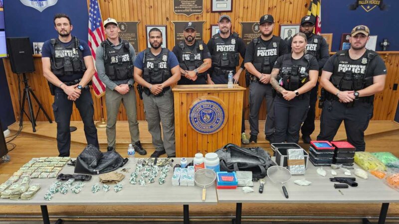 Fentanyl, firearms and cash seized during a major drug bust - Hearst Television photo via news-usa.today