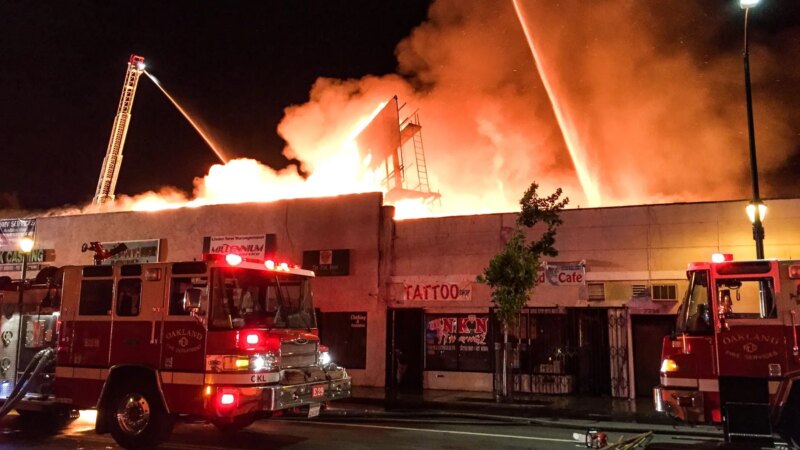 Fire department response to a structure fire
