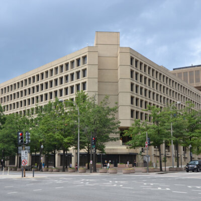 The FBI headquarters building in Washington, D.C.