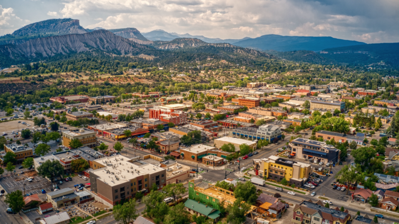 Downtown Grand Junction, Colorado.