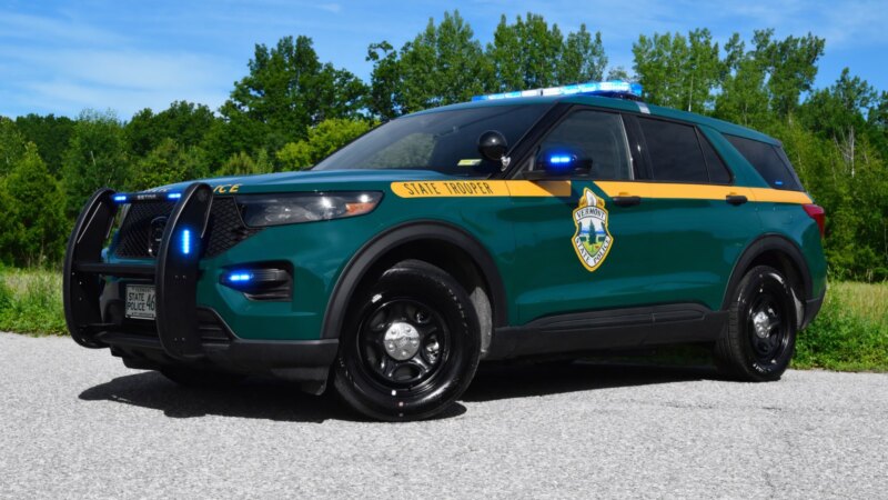 Vermont State Police cruiser (photo via scpolicecruisers.com)