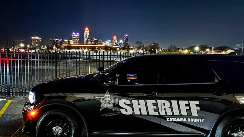 Catawba County sheriff's patrol car. Image credit: NBC News; illustrative, not connected to the case.