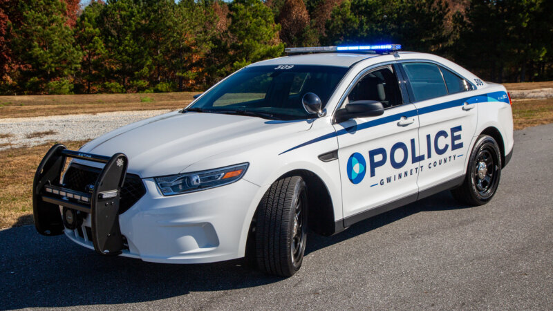 Gwinnett County Police patrol vehicle. Photo credit: Wikimedia / Gwinnett County, Georgia — source page https://en.wikipedia.org/wiki/Gwinnett_County,_Georgia