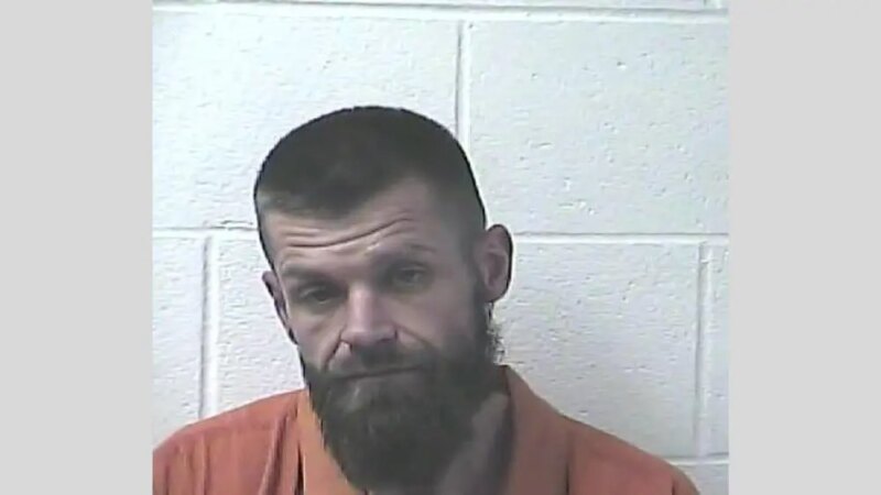Mugshot of Kyle Spencer Smith, wanted man in the Daviess County standoff (Photo: K105)
