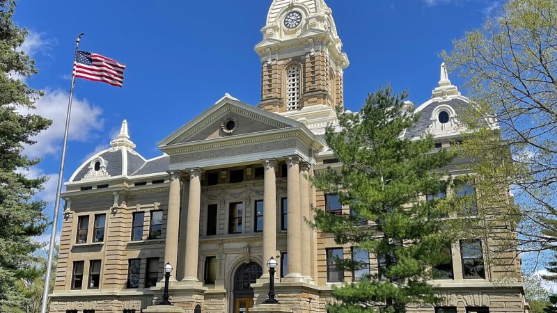 The Ingham County Courthouse in Mason, Michigan, where Jacobo Montalvo was sentenced for murdering Alicia Gallegos