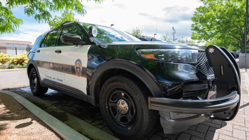 A Pueblo Police Department patrol SUV in Colorado. (Image: The Pueblo Chieftain)