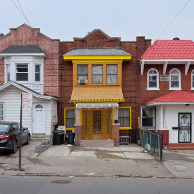 Residential street in South Richmond Hill, Queens, New York