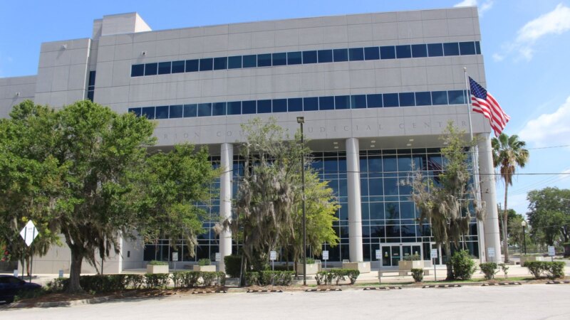 Marion County Judicial Center in Ocala, Florida, where Watson was sentenced