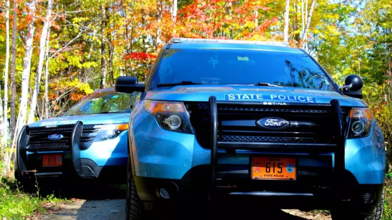 Maine State Police cruiser. Image credit: Townsquare Media; illustrative photo, not from the scene.